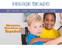 Tablet Screenshot of primergrado.com